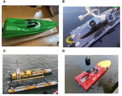 Collaborative communication-based ocean observation research with heterogeneous unmanned surface vessels